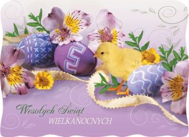 Karnet na Wielkanoc BW 47