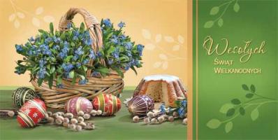 Kartki świąteczne na Wielkanoc LZW 25