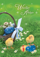 Kartki na Wielkanoc dobroczynne GDW 18